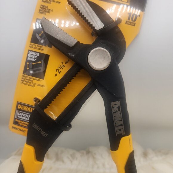 DEWALT 10" Straight Jaw Pushlock Plier, Model# DWHT74427 - Picture 6 of 6